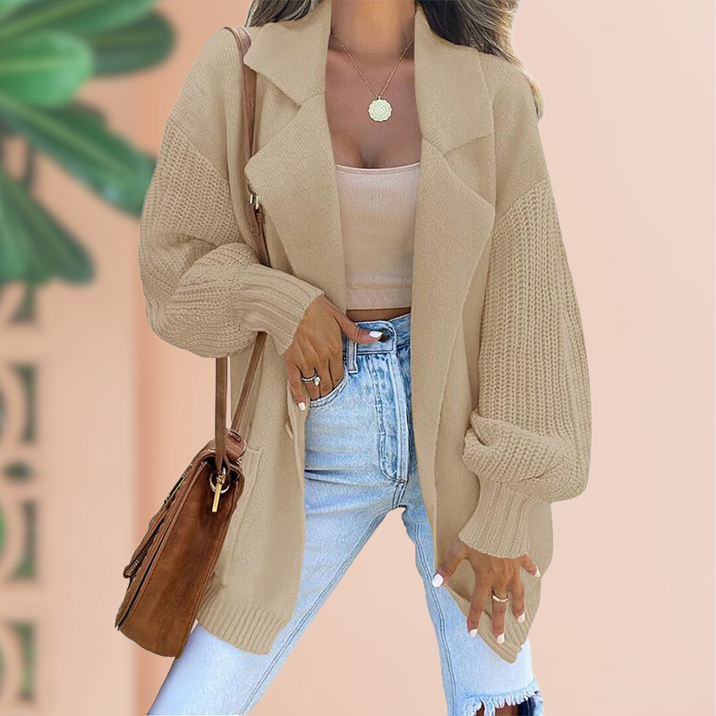 Beautifully Balanced Cardigan with Timeless Character