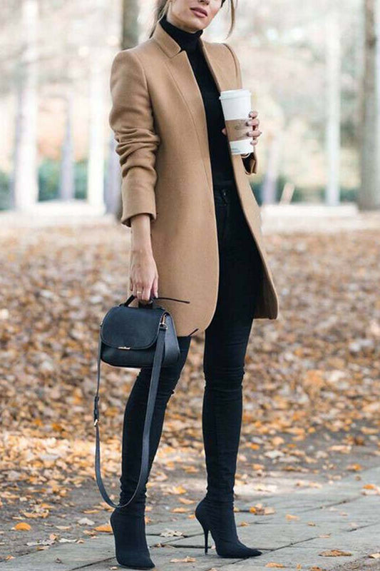 Sophisticated Coat with a Clean Classic Look