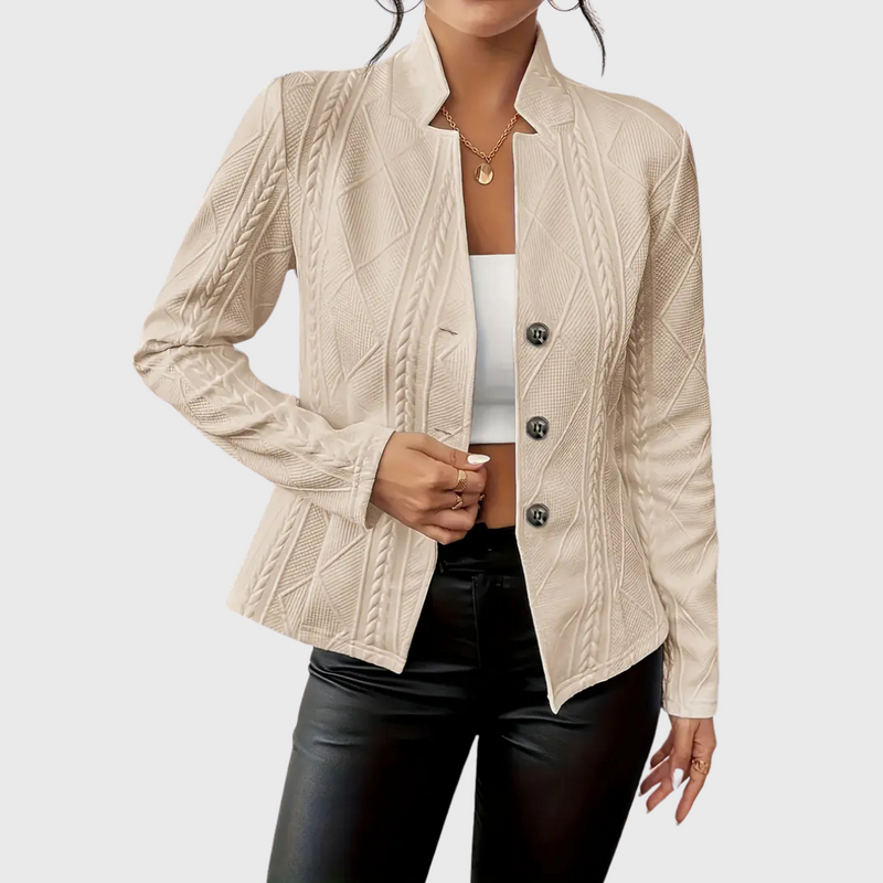A Vintage Style Jacket with Delicate Timeless Details