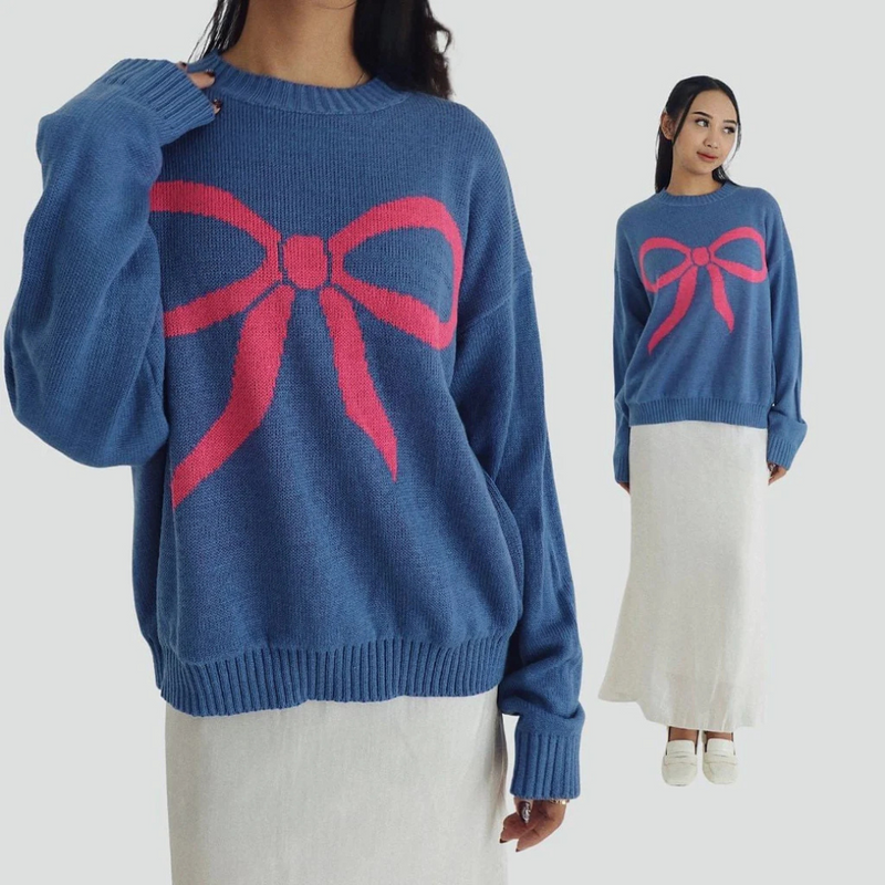 Vintage Inspired Sweater with a Contemporary Edge