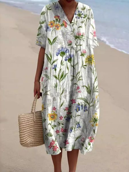 A Vintage Style Dress with Delicate Timeless Details