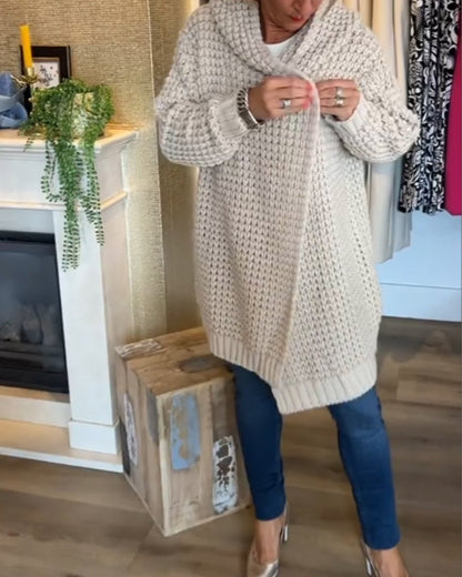 Vintage Inspired Cardigan with a Contemporary Edge