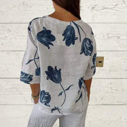 Vintage Inspired Blouse with a Contemporary Edge