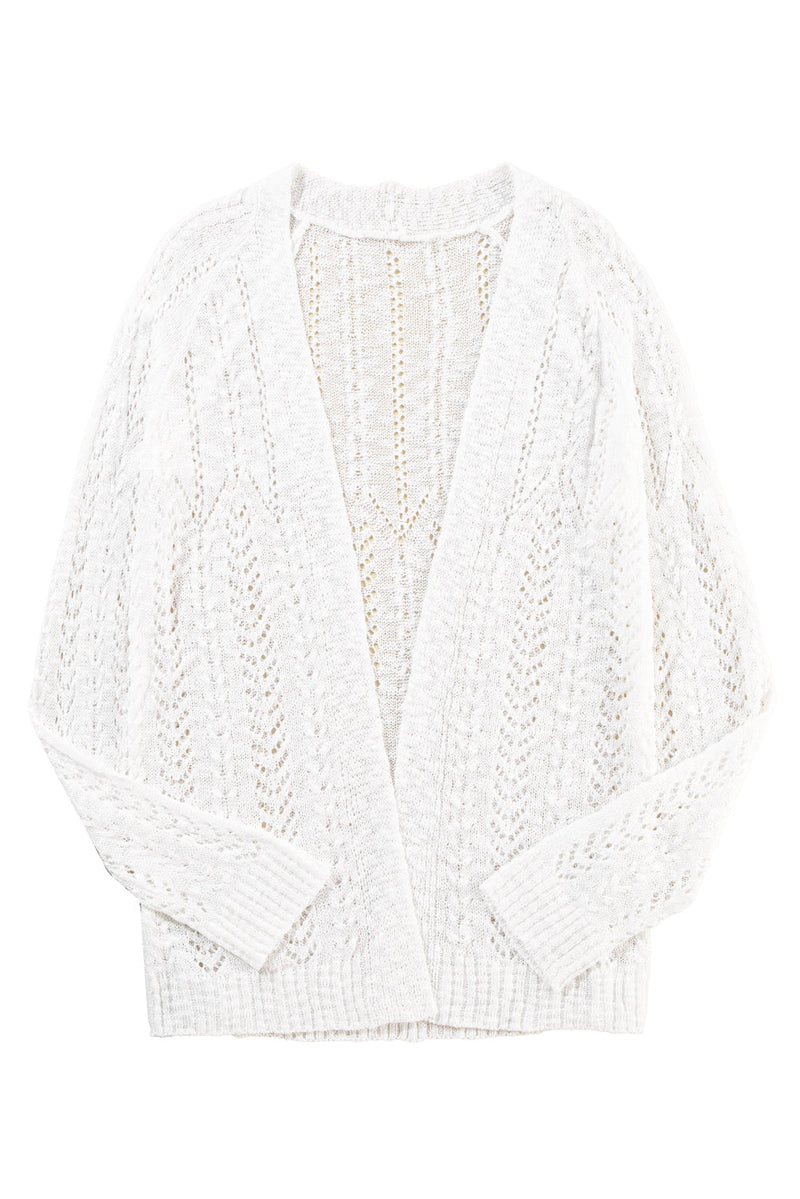 Well Tailored Cardigan with a Graceful Silhouette