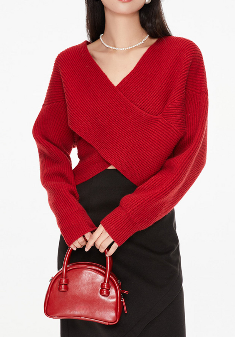 Klassisesti suunniteltu Villapaita