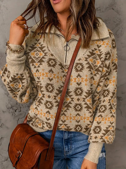 Well Tailored Sweater with a Graceful Silhouette