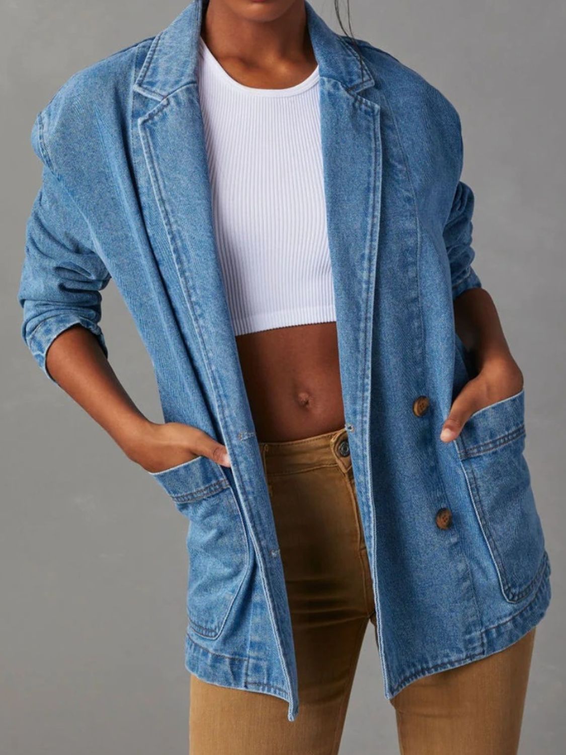 Classic Vintage Jacket with a Flattering Fit