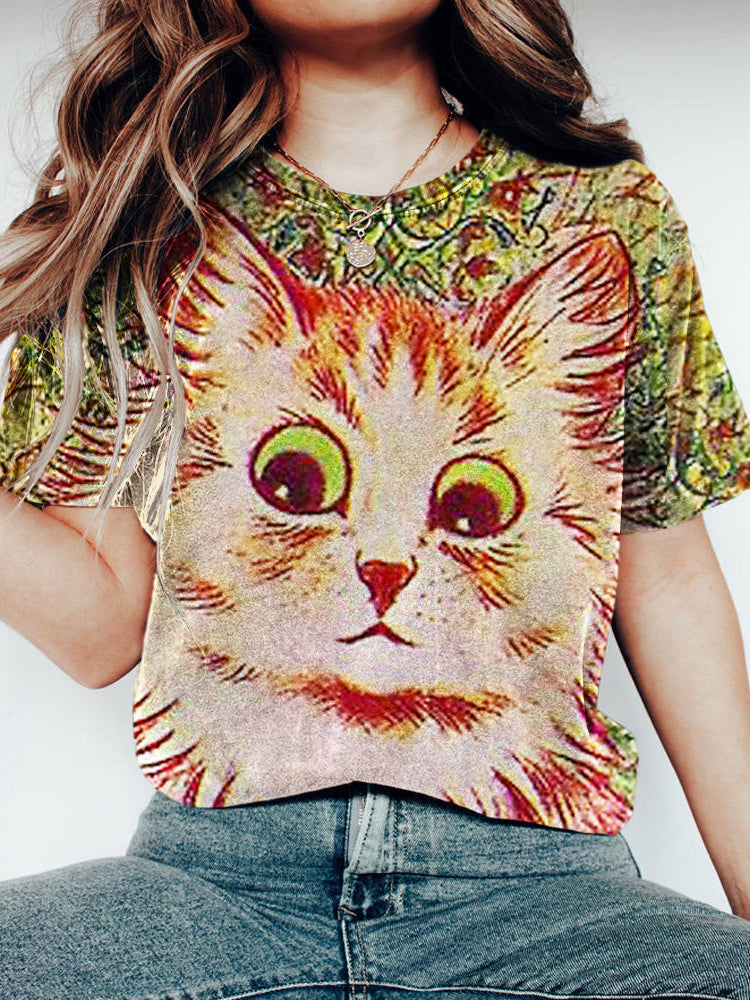 Ajaton vintage-tyyli T-Paita