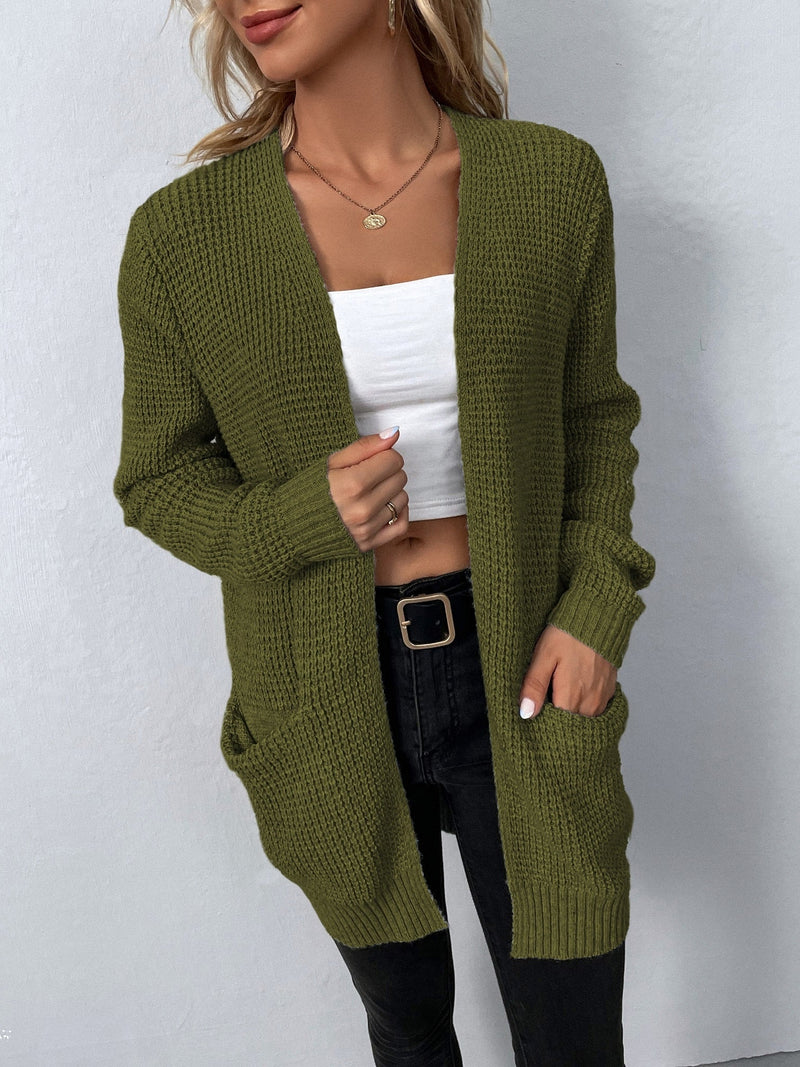 Well Tailored Cardigan with a Graceful Silhouette