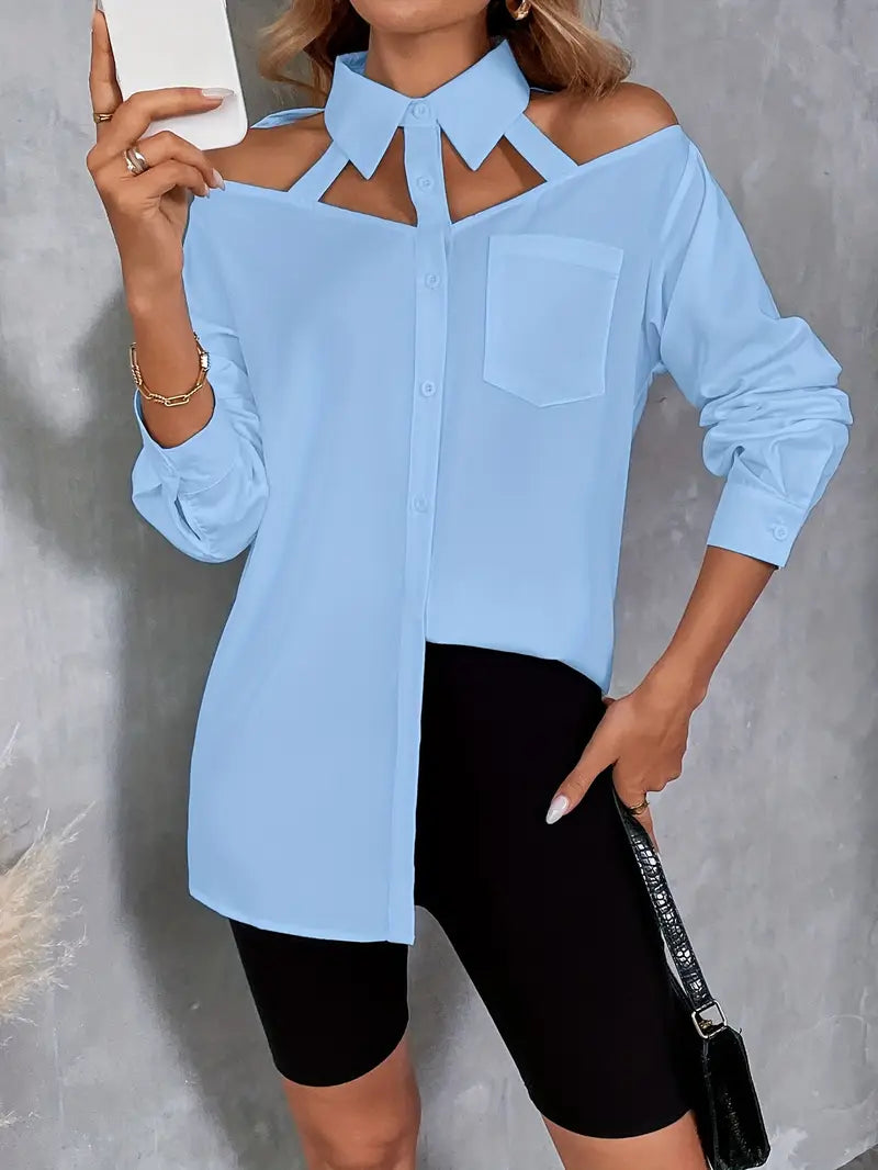 Well Tailored Blouse with a Graceful Silhouette