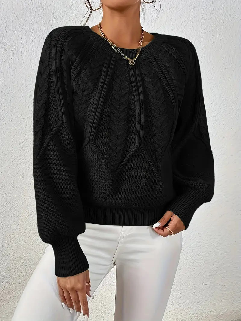 Vintage Inspired Sweater with a Contemporary Edge
