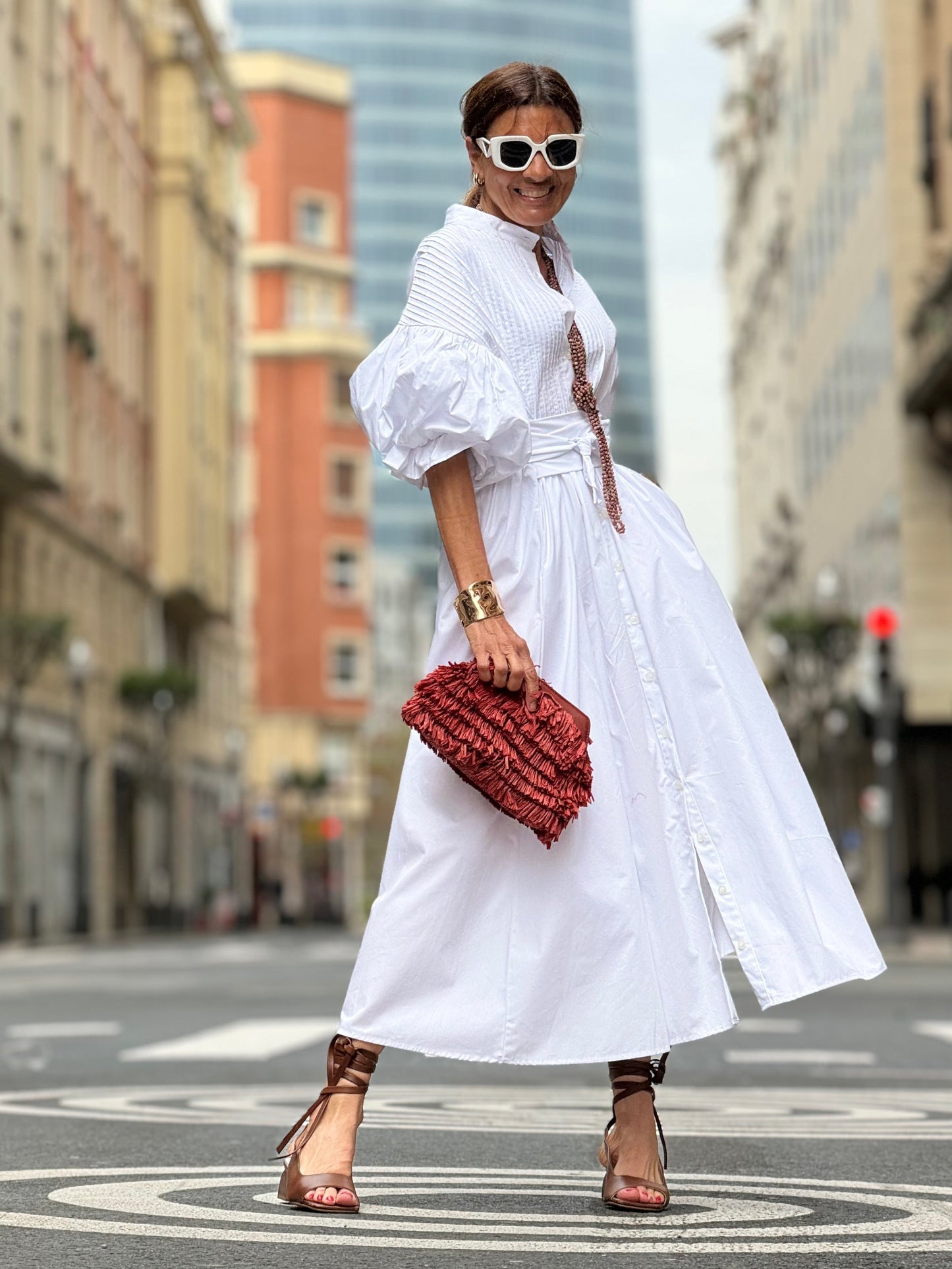 Well Tailored Dress with a Graceful Silhouette