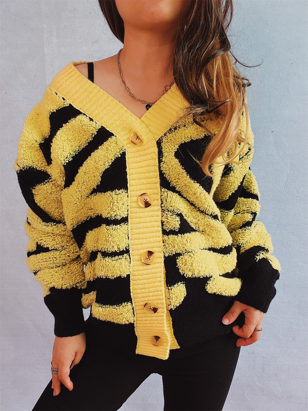 Vintage Inspired Cardigan with a Contemporary Edge