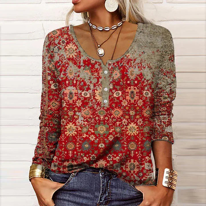 A Vintage Style Top with Delicate Timeless Details