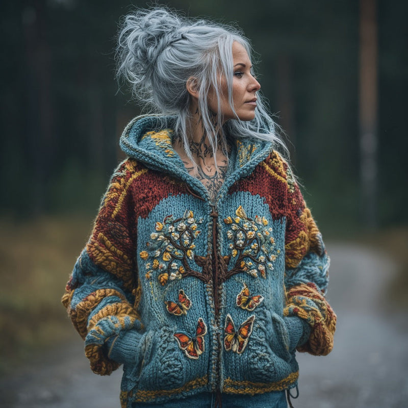 Harkitusti suunniteltu Villapaita