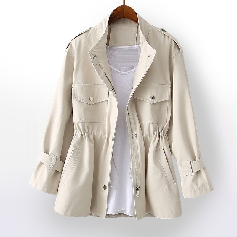 A Vintage Style Coat with Delicate Timeless Details
