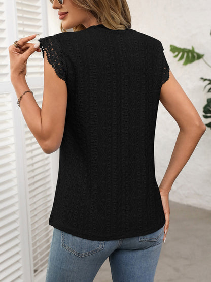A Vintage Style Top with Delicate Timeless Details