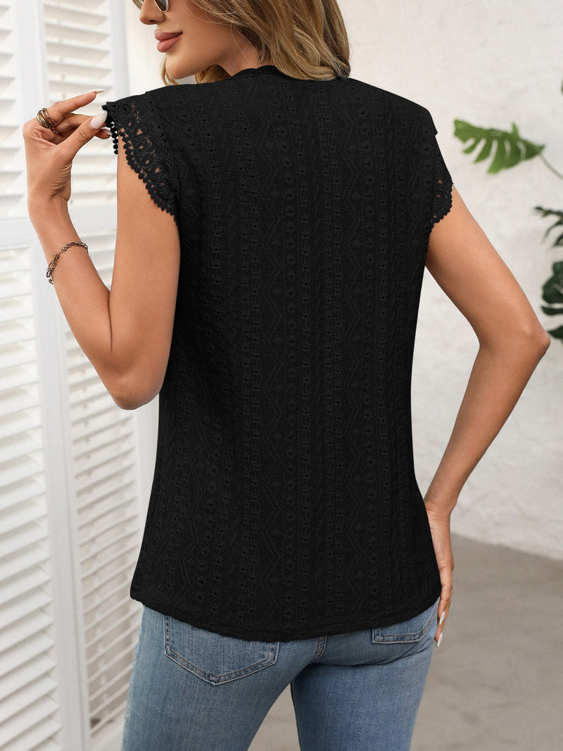 A Vintage Style Top with Delicate Timeless Details