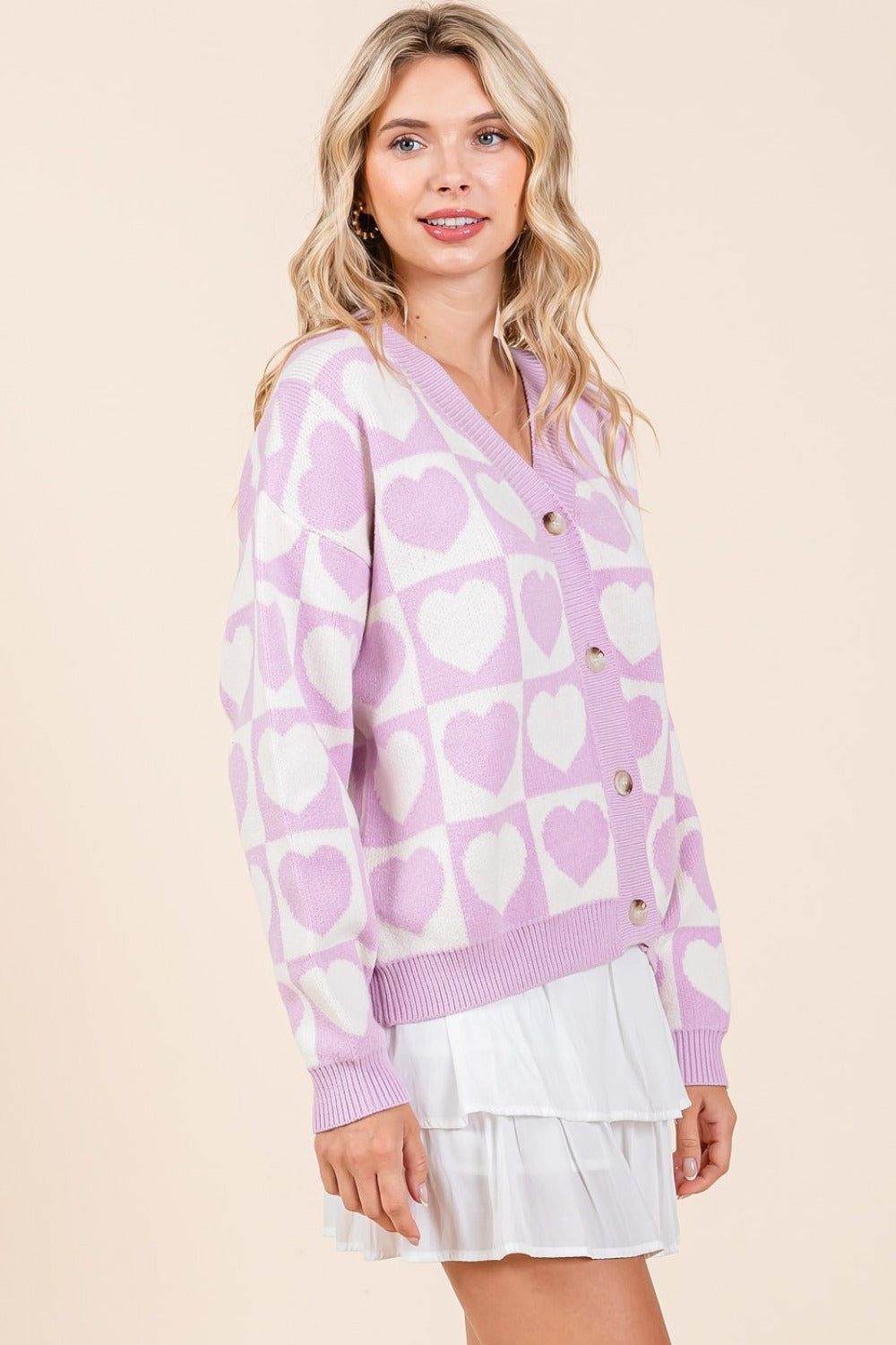 A Vintage Style Cardigan with Delicate Timeless Details