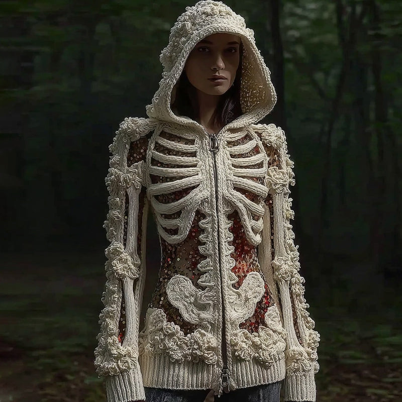 Kauniisti valmistettu Villapaita