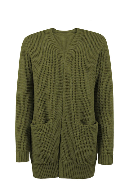 Well Tailored Cardigan with a Graceful Silhouette