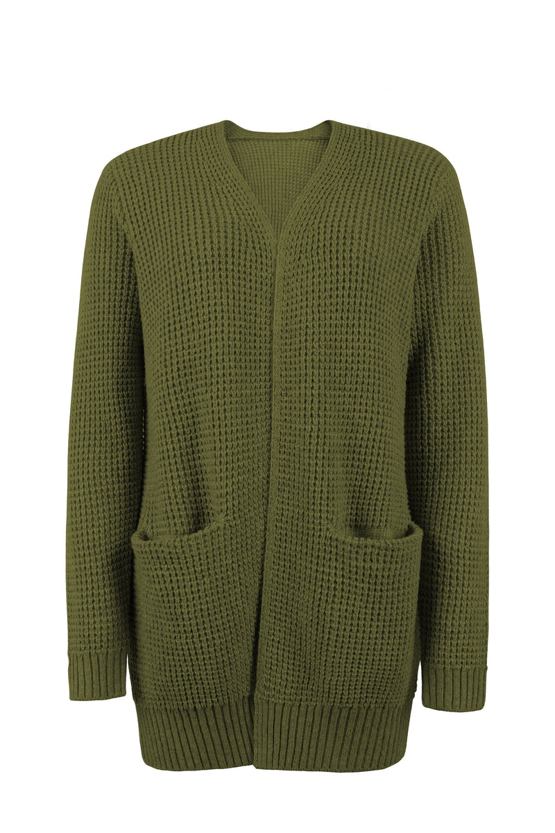 Well Tailored Cardigan with a Graceful Silhouette