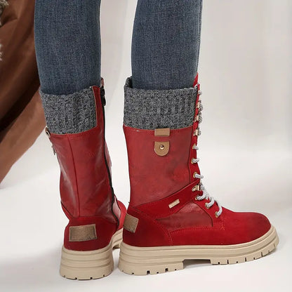 Chic Orthopedic Boots with Unique Design