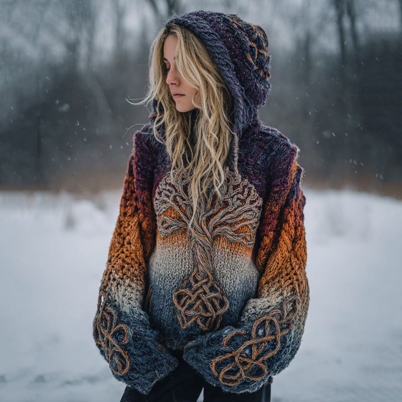 Kauniisti valmistettu Villapaita