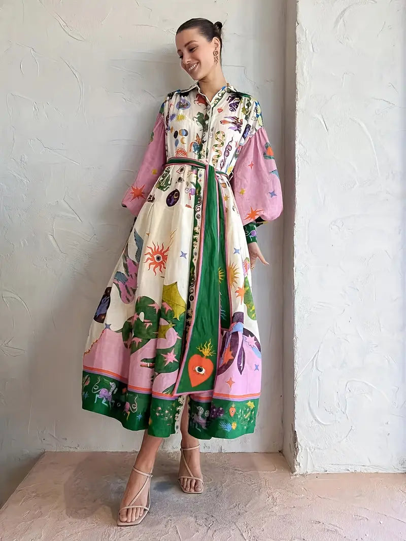 Well Tailored Dress with a Graceful Silhouette