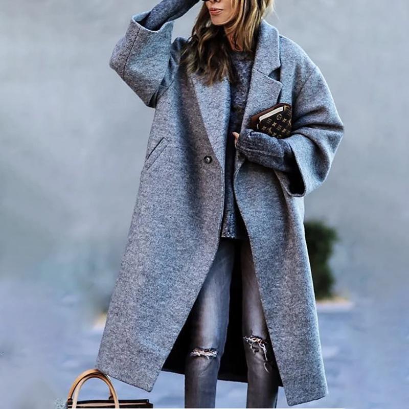 Casual Lapel Oversize Coat