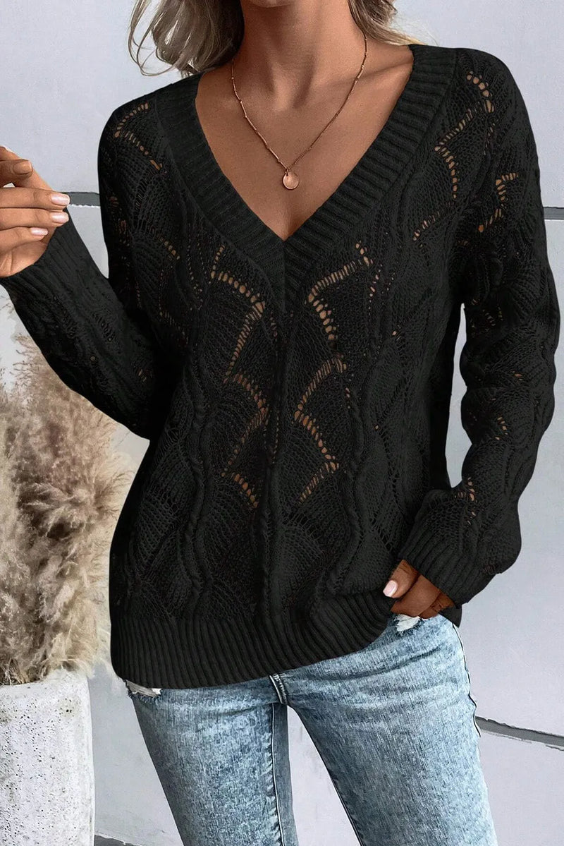 Classic Vintage Sweater with a Flattering Fit