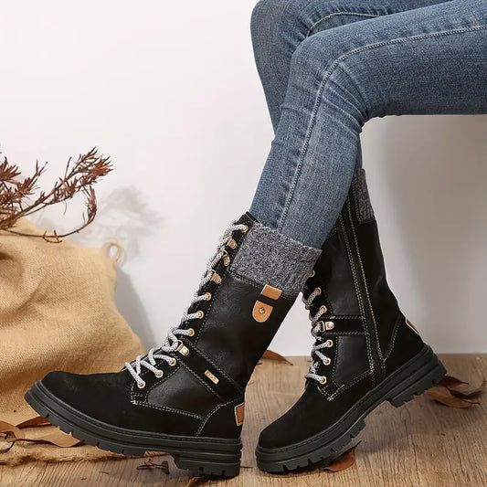 Chic Orthopedic Boots with Unique Design