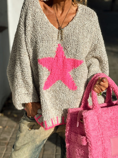 Classic Vintage Sweater with a Flattering Fit