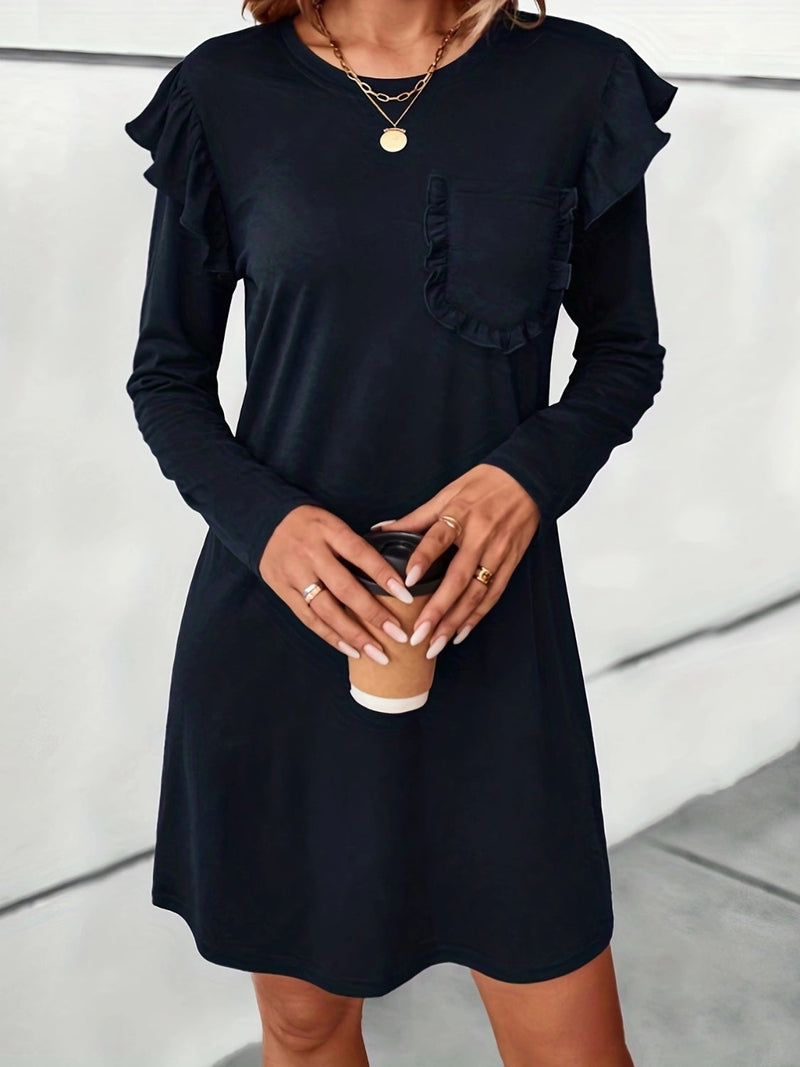 Elegantly Styled Dress for Everyday Wear