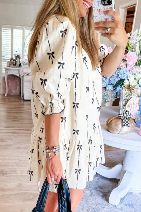 Well Tailored Dress with a Graceful Silhouette