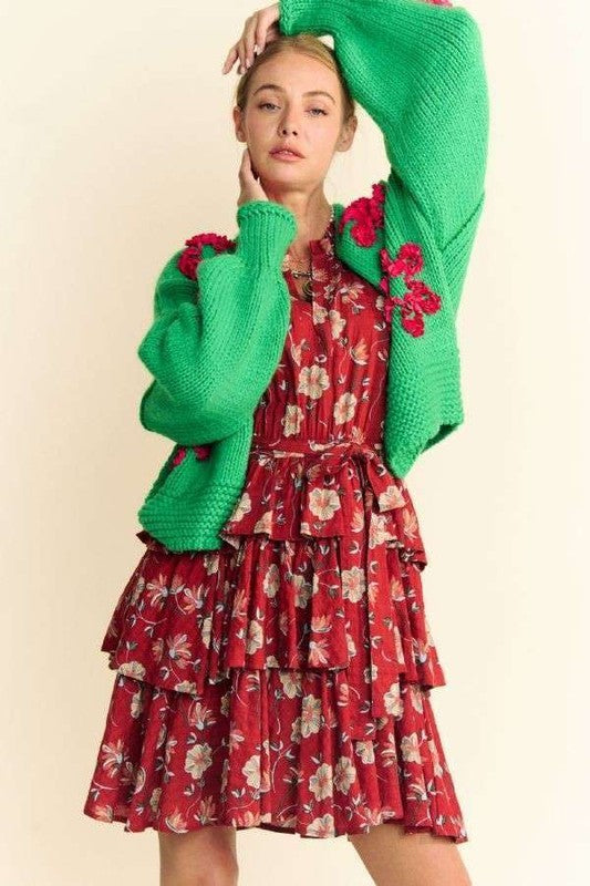 Vintage Inspired Cardigan with a Contemporary Edge