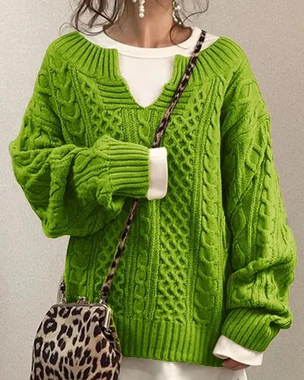 Beautifully Balanced Sweater with Timeless Character