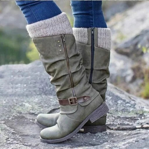 Chic Orthopedic Boots with Unique Design