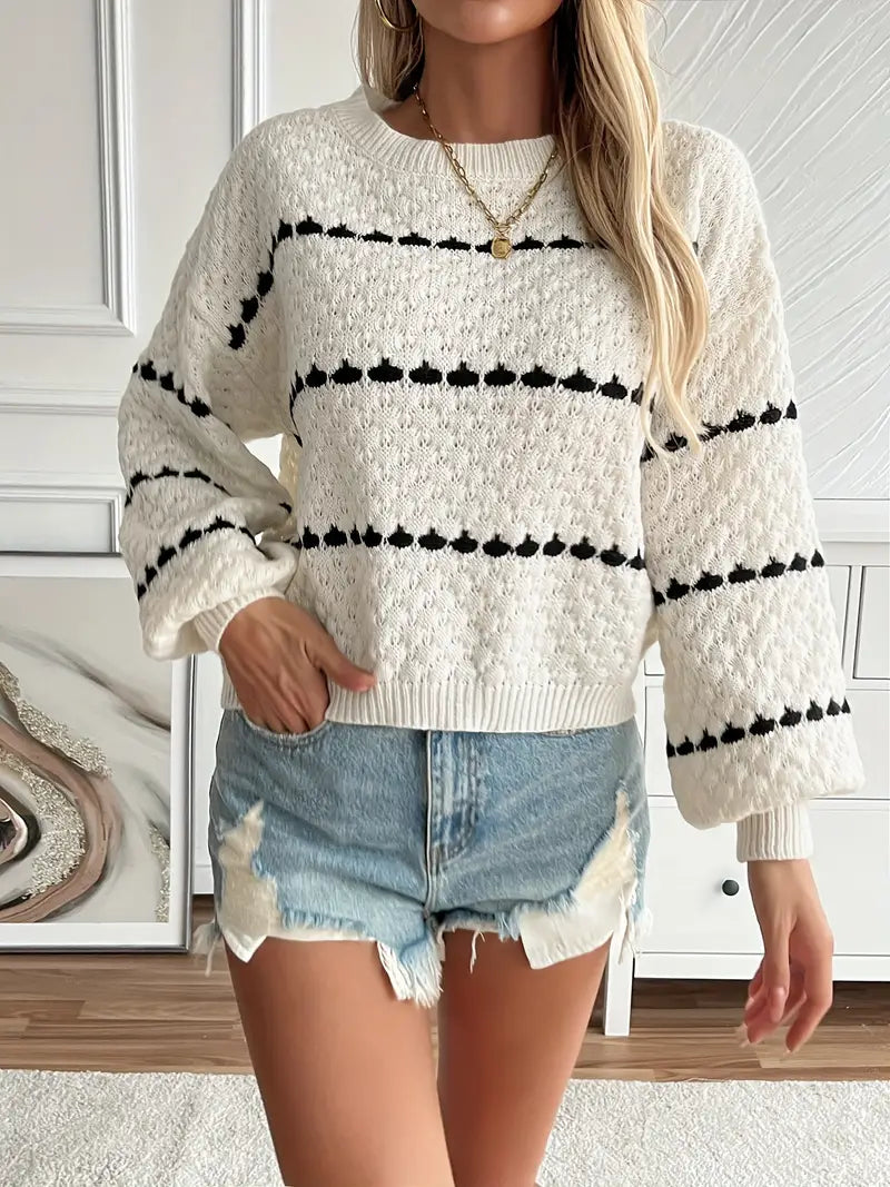 Beautifully Balanced Sweater with Timeless Character