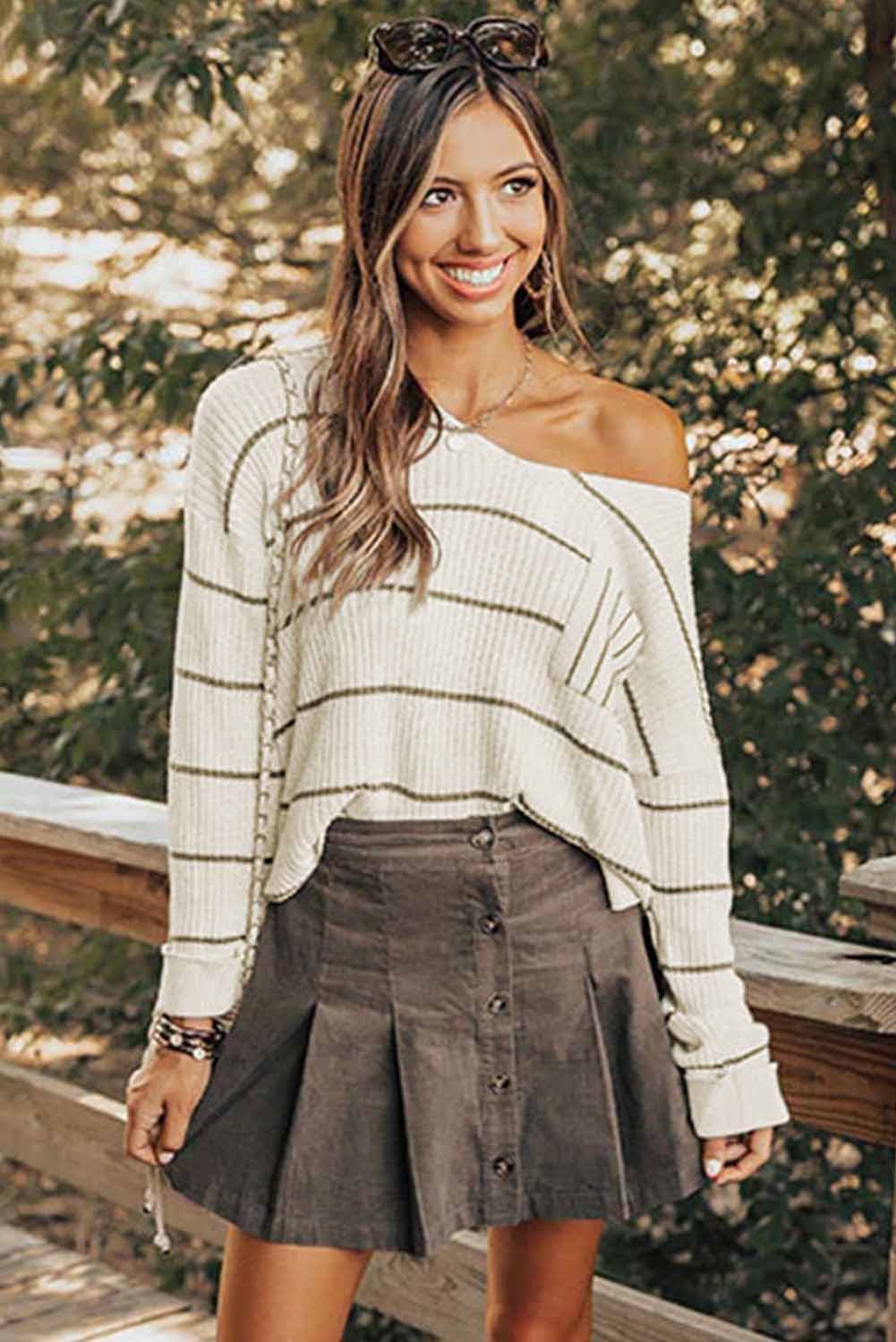 Vintage Inspired Sweater with a Contemporary Edge