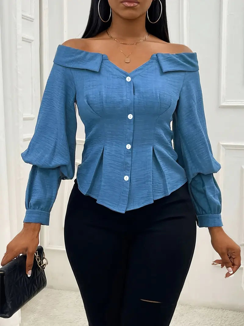 A Vintage Style Blouse with Delicate Timeless Details