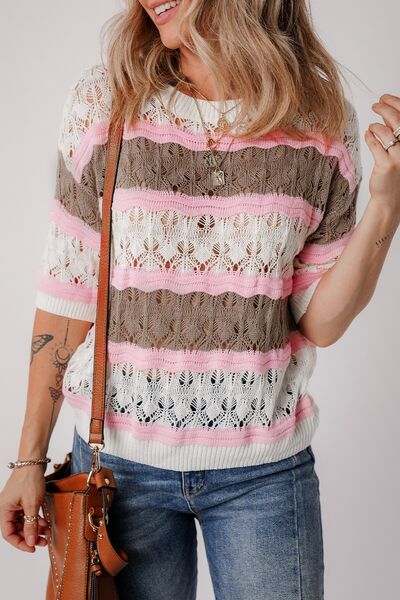 A Vintage Style Sweater with Delicate Timeless Details