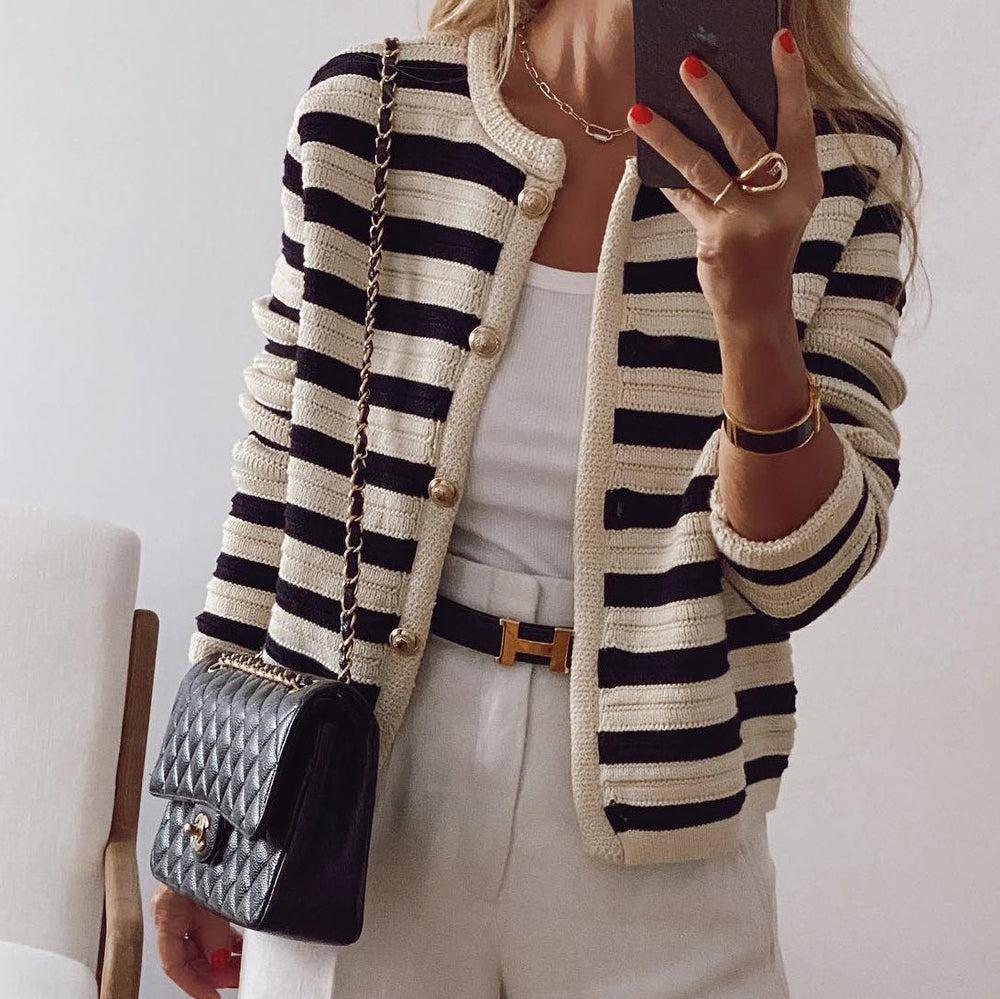 Vintage Inspired Cardigan with a Contemporary Edge