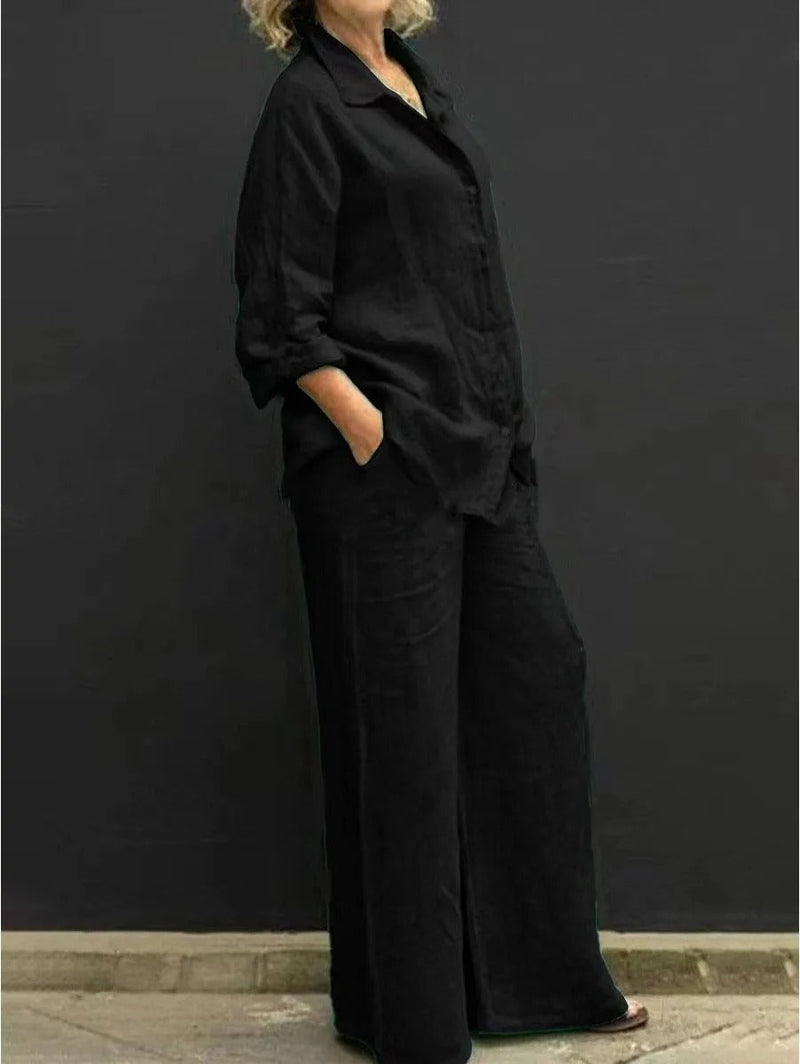 A Vintage Style Trousers with Delicate Timeless Details