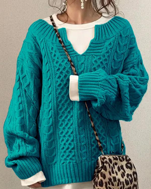 Beautifully Balanced Sweater with Timeless Character