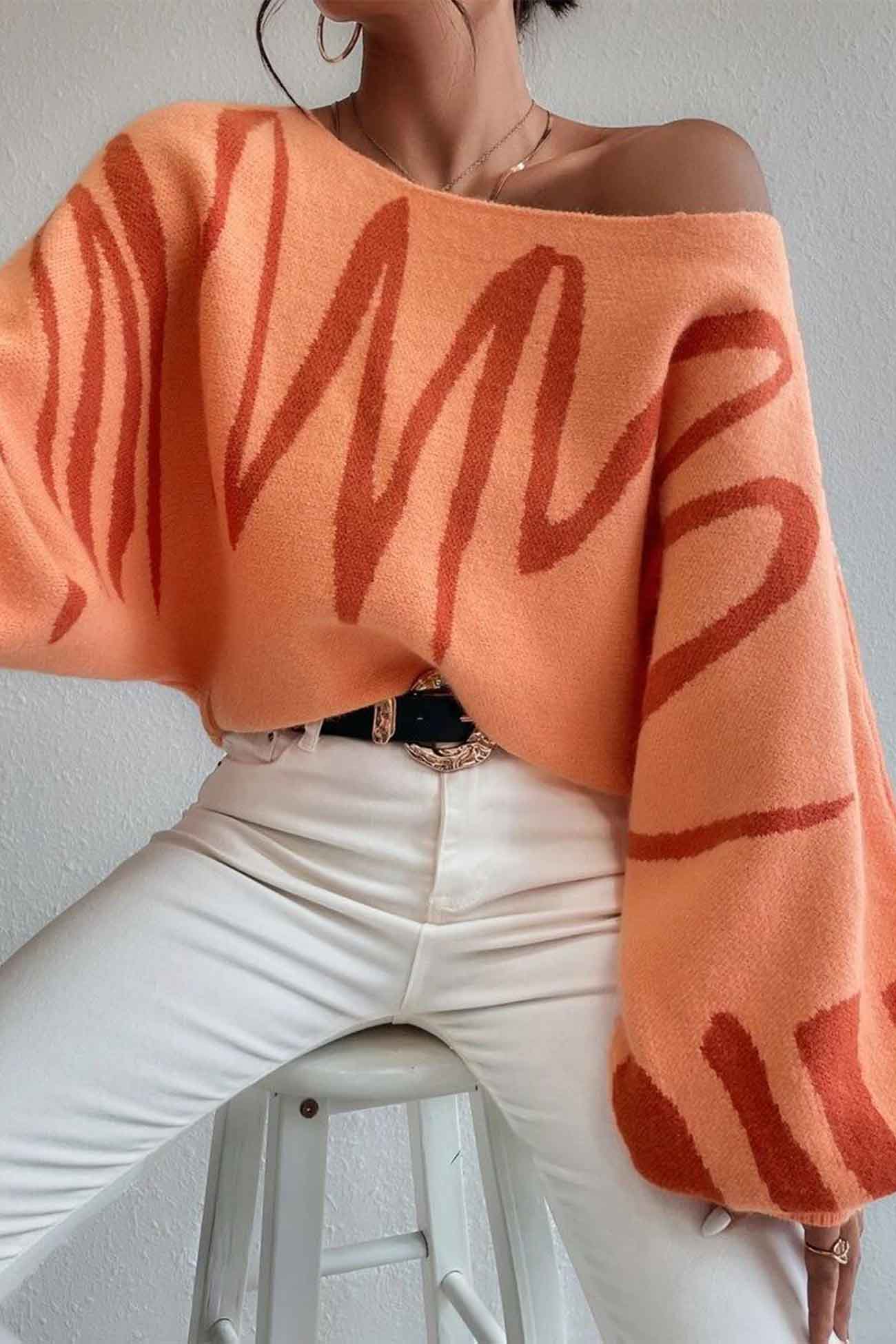 Klassisesti suunniteltu Villapaita