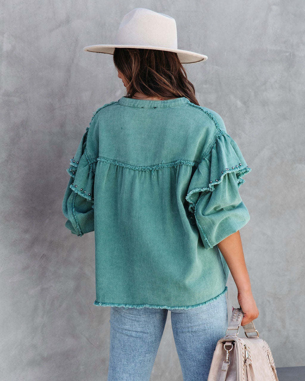 Beautifully Finished Blouse in a Timeless Design