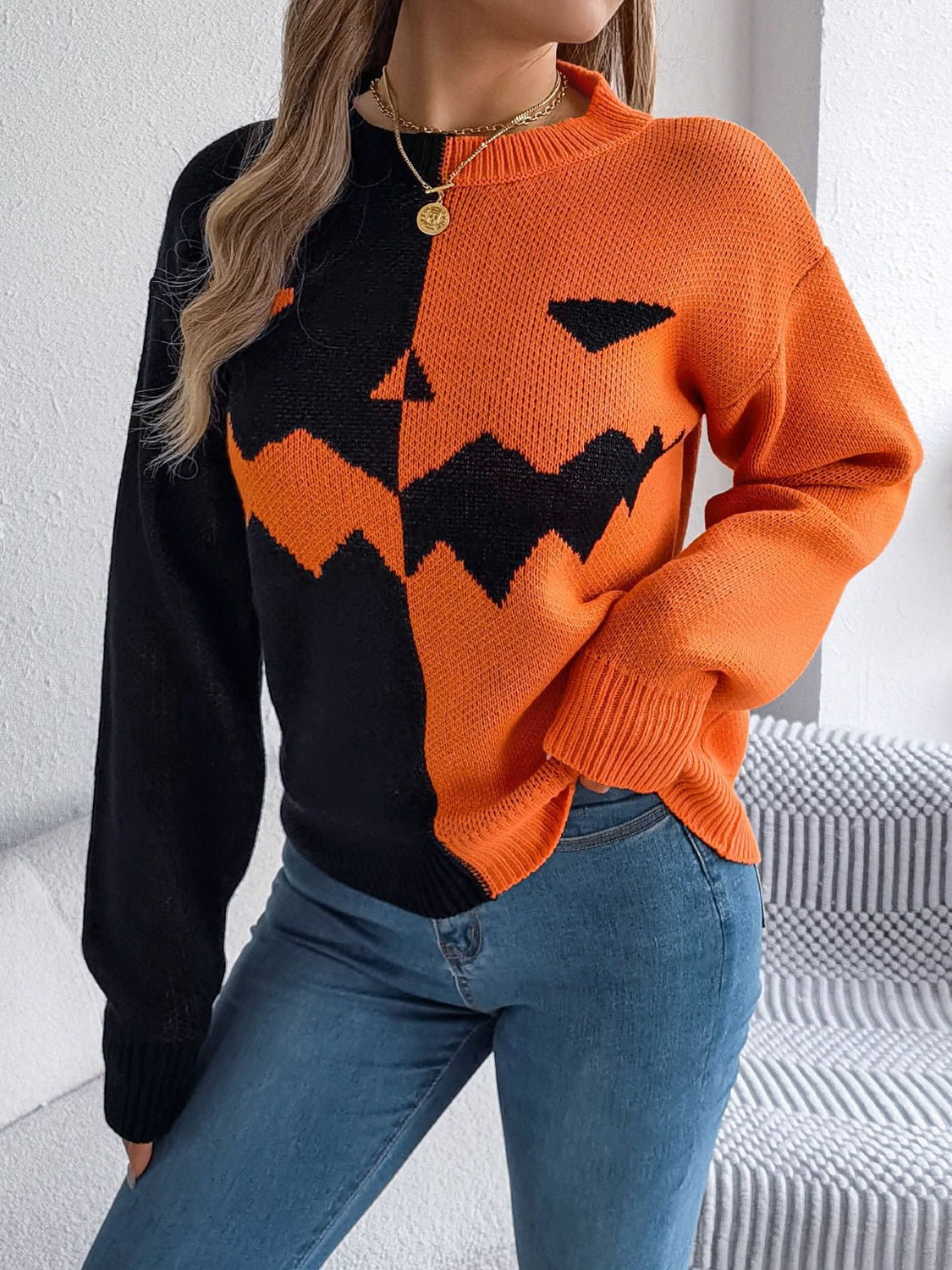 Classic Vintage Sweater with a Flattering Fit