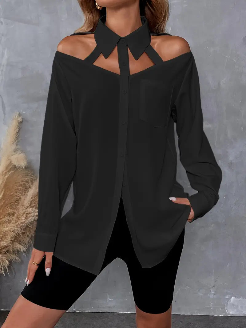 Well Tailored Blouse with a Graceful Silhouette