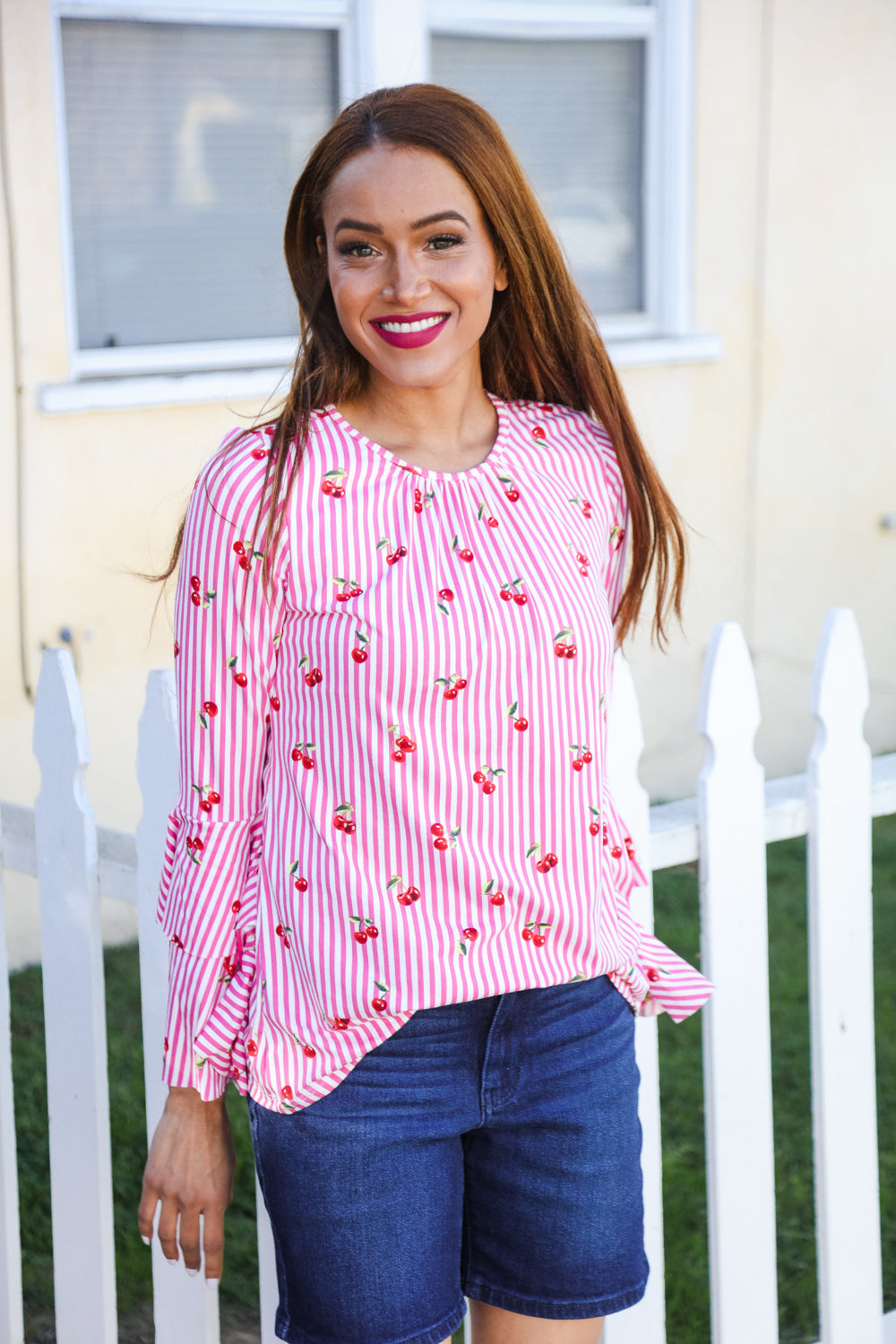 Gracefully Styled Top for Any Occasion